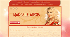 Desktop Screenshot of marcellealexis.com