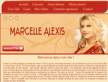 Tablet Screenshot of marcellealexis.com